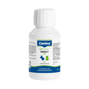 CANINA PETVITAL ENERGY GEL papildbarība suņiem, kaķiem Vitamīni B, E 100g
